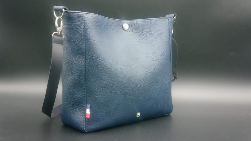 sac bandouiliere femme bleu marine