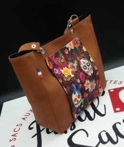 sac de ville a facette camel,