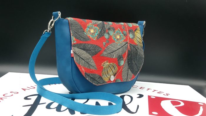mini besace femme bleu jean's
