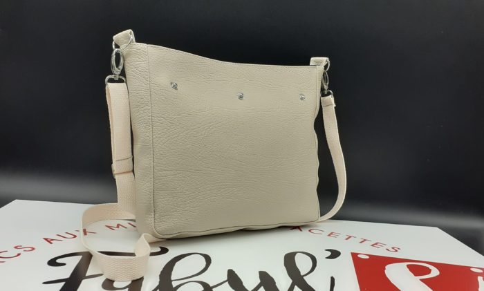 pochette femme beige