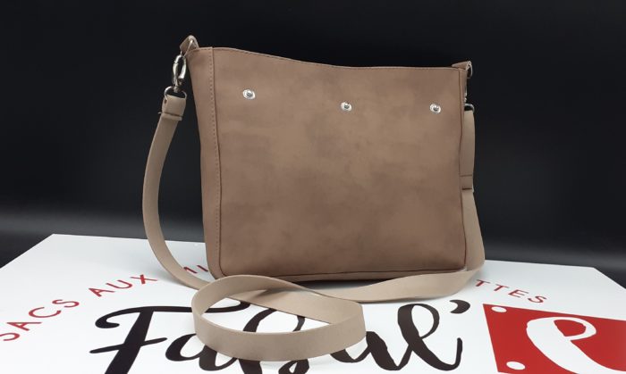 pochette femme havane