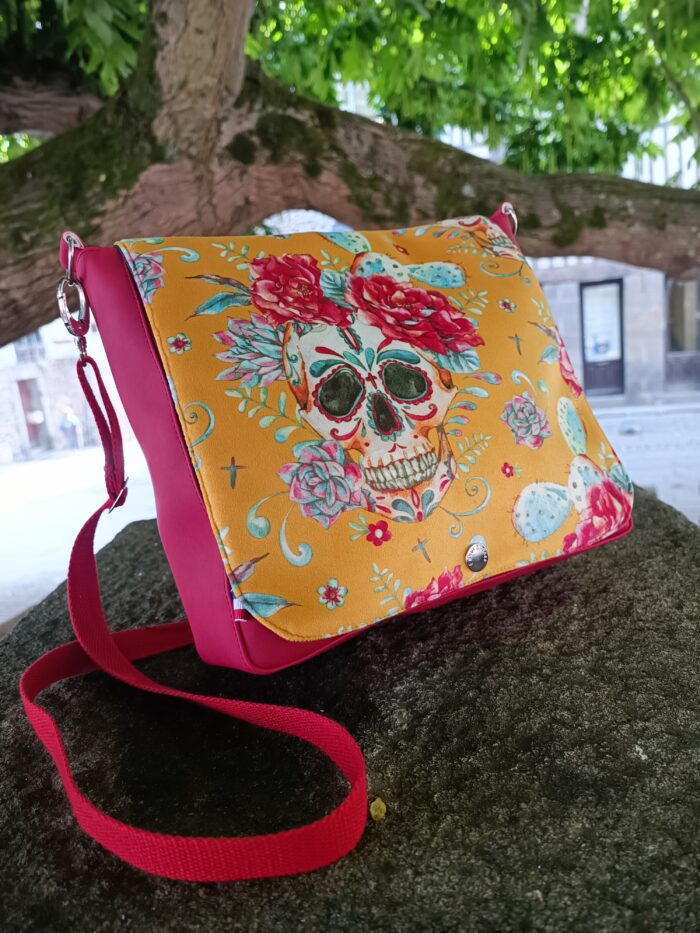 besace femme calavera