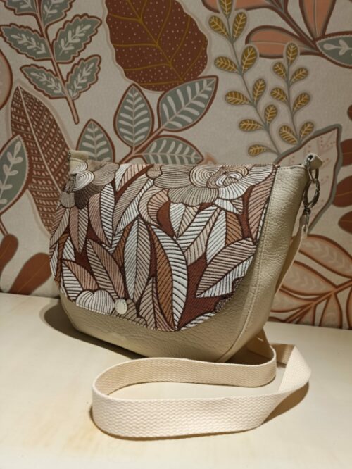 sac bandoulière rose