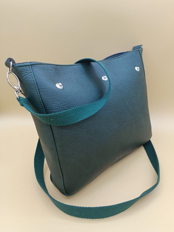 pochette femme vert