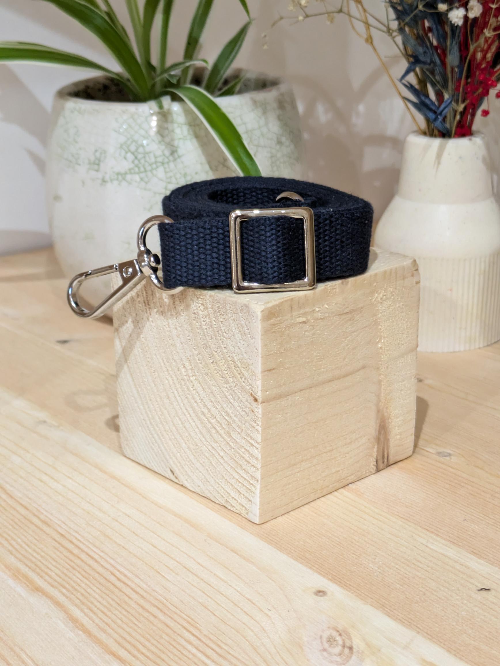 Lanière bleu marine