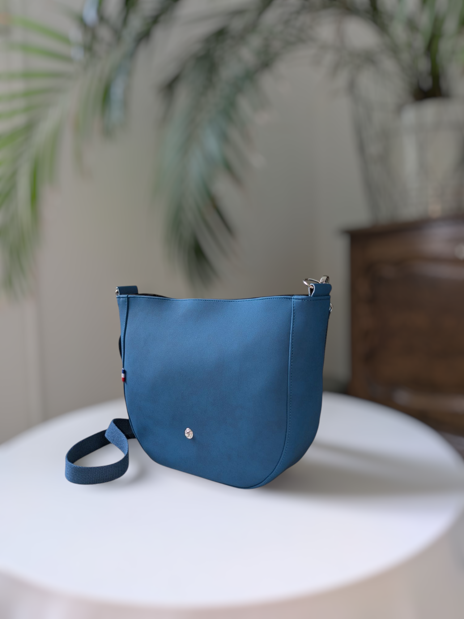 Sac mini besace Céline bleu jeans