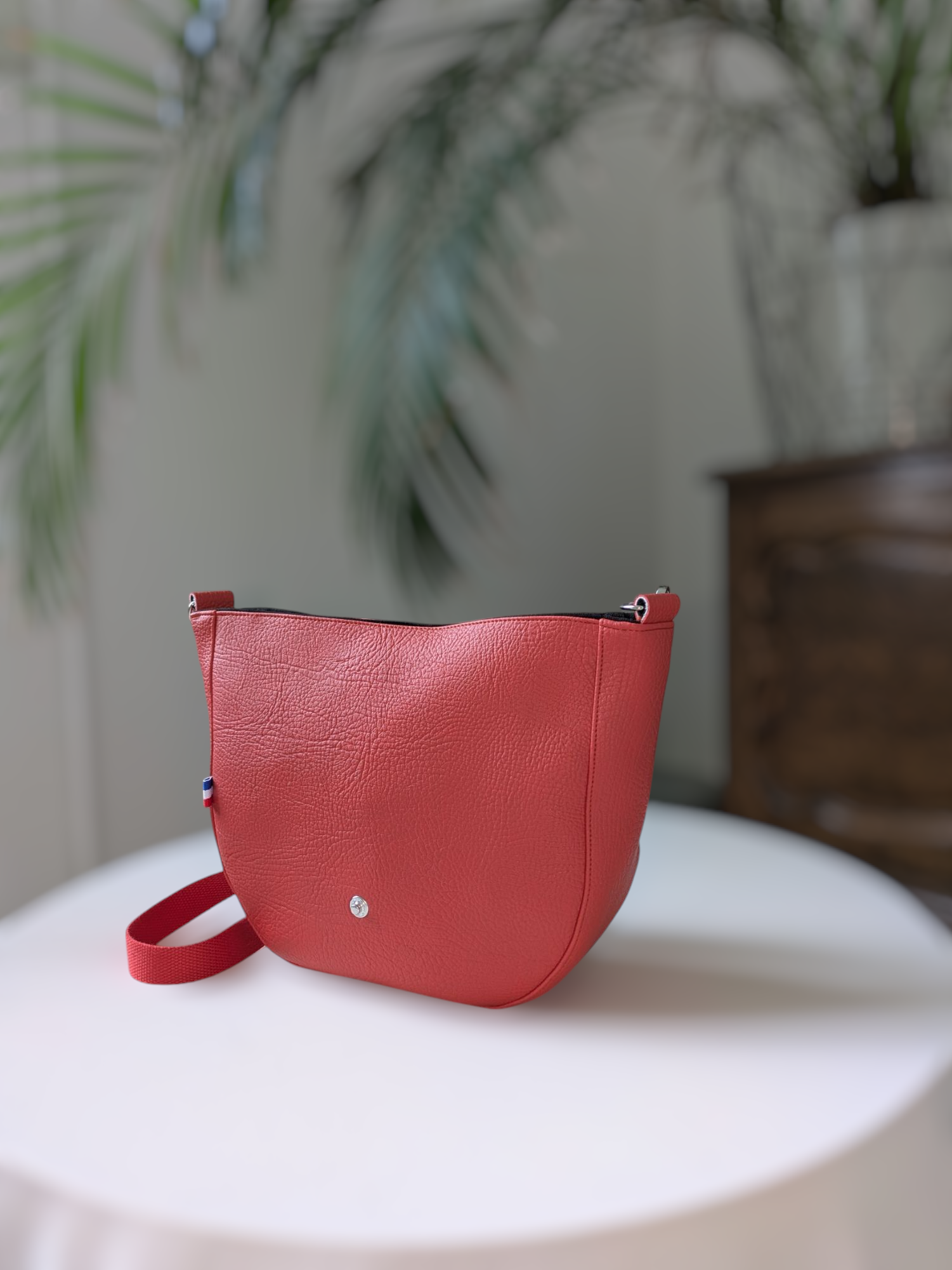 Sac mini besace Céline orange