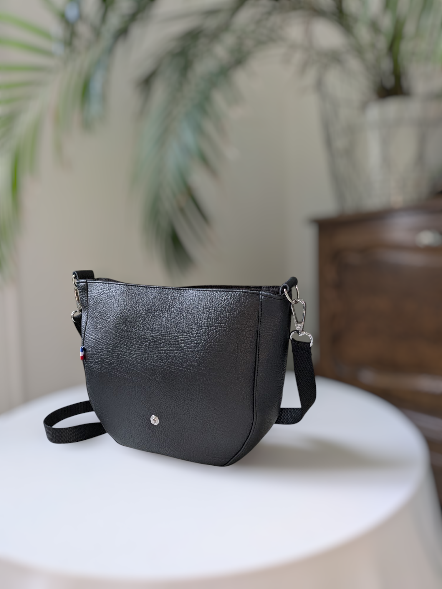 Sac mini besace Céline noir