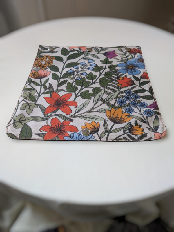 Rabat Fleurs des champs pour besace Anne ou Antoinette
