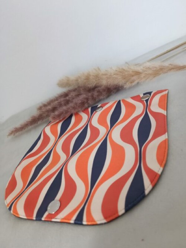 Petit rabat Le Retro pour sac besace Celine et Christine