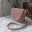 sac interchangeable velours rose