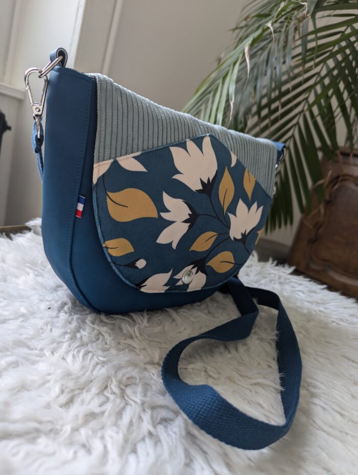 sac femme bleu