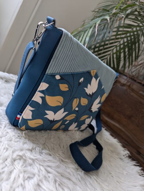 sac femme bleu